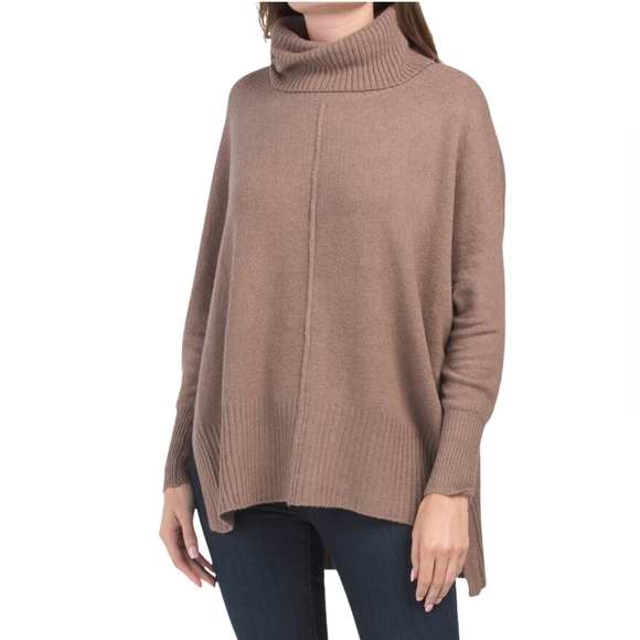 SMALL: Jessica Simpson Oversized Cowl Neck Sweater Poncho​ - Picture 1 of 6